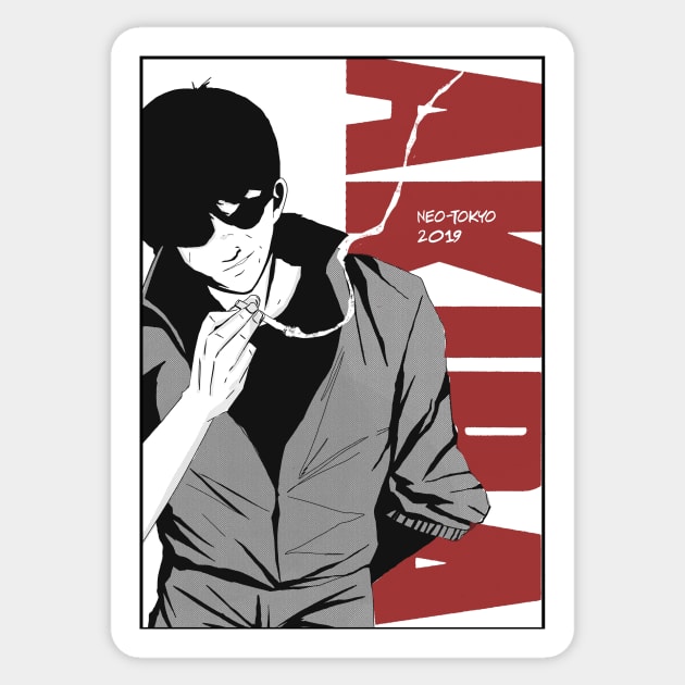 Kaneda Sticker by fennertoorac